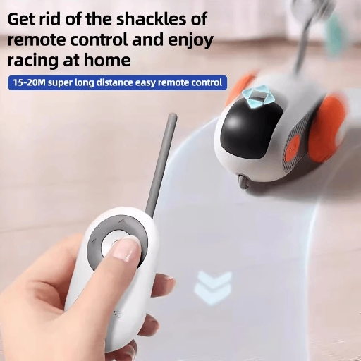 PounceRacer™ Smart Cat Toy Car