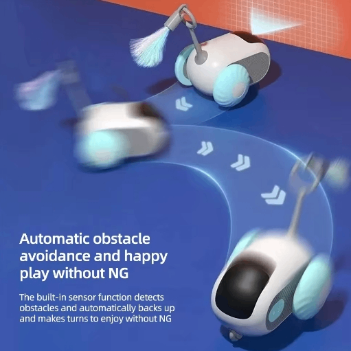 PounceRacer™ Smart Cat Toy Car