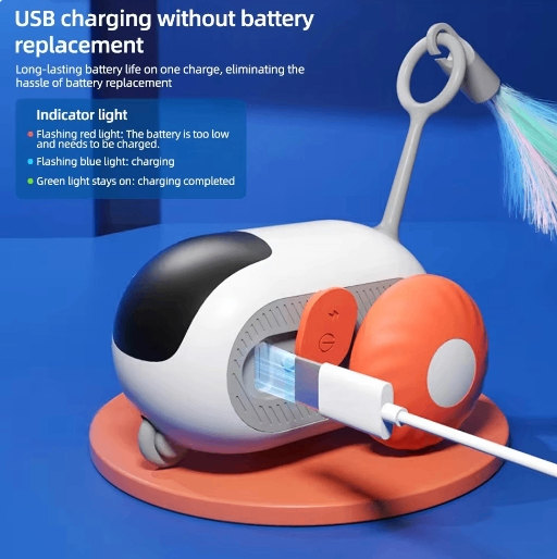 PounceRacer™ Smart Cat Toy Car