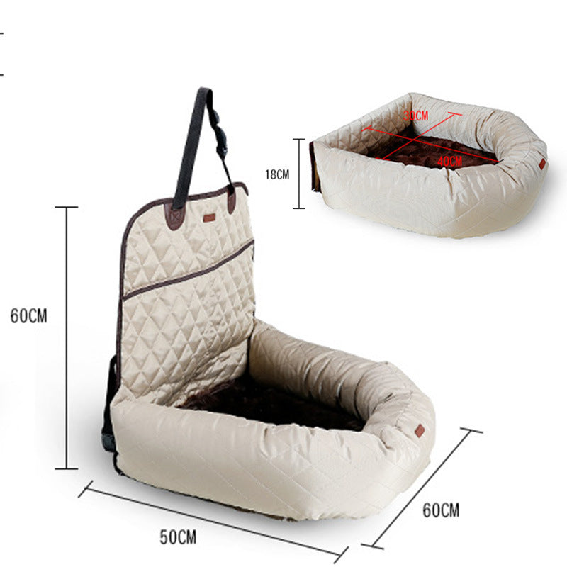 CoPilot™ Dog Car Seat Bed