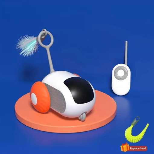 PounceRacer™ Smart Cat Toy Car